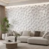 3D PVC Wall Panel 500x500mm Fire Retardant Decorative Interior Cladding Commercial Project WYRAX_4 3D PVC Wall Panel 500x500mm Fire Retardant Decorative Interior Cladding Commercial Project WYRAX