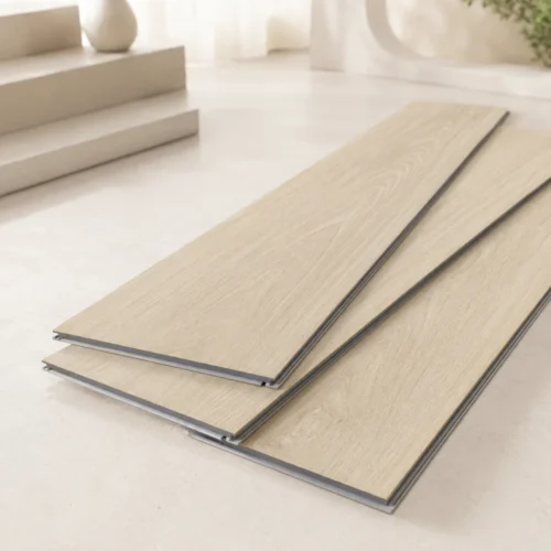 5mm SPC Click Lock Flooring Soft Beige Solid Color Modern Minimalist Hotel Apartment Commercial WYRAX_6 5mm SPC Click Lock Flooring Soft Beige Solid Color Modern Minimalist Hotel Apartment Commercial WYRAX