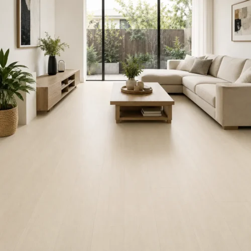 5mm SPC Flooring Cream White Solid Color Waterproof Easy Clean Commercial Interior Project WYRAX_3 5mm SPC Flooring Cream White Solid Color Waterproof Easy Clean Commercial Interior Project WYRAX
