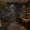 7PU Rock Stone Wall Panel Dark Grey 3D Texture Bar Restaurant Commercial Interior Decoration WYRAX_2 PU Rock Stone Wall Panel Dark Grey 3D Texture Bar Restaurant Commercial Interior Decoration WYRAX