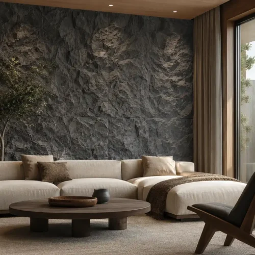 7PU Rock Stone Wall Panel Dark Grey 3D Texture Bar Restaurant Commercial Interior Decoration WYRAX_3 PU Rock Stone Wall Panel Dark Grey 3D Texture Bar Restaurant Commercial Interior Decoration WYRAX