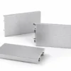 Aluminum Baseboard 80mm Brushed Silver Match Marble PVC Wall Panel Hotel WYRAX (1) Aluminum Baseboard 80mm Brushed Silver Match Marble PVC Wall Panel Hotel WYRAX