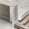 Aluminum Corner Bead Silver Wall Panel Outside Corner Trim Commercial WYRAX (8) Aluminum Corner Bead Silver Wall Panel Outside Corner Trim Commercial WYRAX