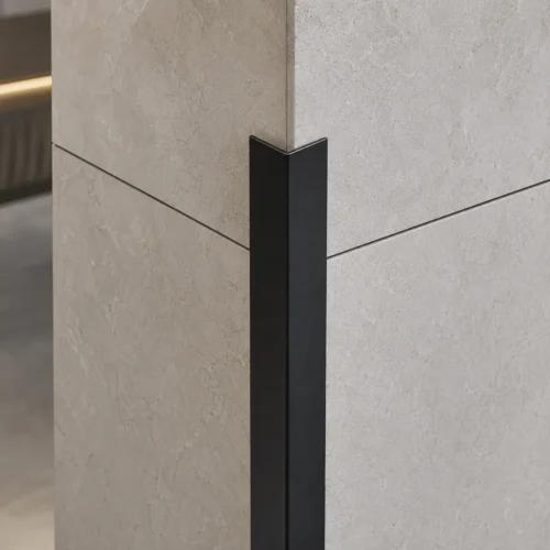 Aluminum Corner Trim Matte Black Modern Interior Outside Corner Commercial WYRAX (5) Aluminum Corner Trim Matte Black Modern Interior Outside Corner Commercial WYRAX