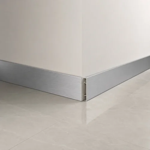 Aluminum Skirting 100mm Brushed Silver Luxury Hotel Restaurant Commercial WYRAX (2) Aluminum Skirting 100mm Brushed Silver Luxury Hotel Restaurant Commercial WYRAX