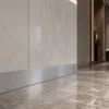Aluminum Skirting Board 60mm Brushed Silver Commercial Hotel Interior Finishing WYRAX (2) Aluminum Skirting Board 60mm Brushed Silver Commercial Hotel Interior Finishing WYRAX