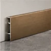 Aluminum Skirting Board 80mm Bronze Antique Style Restaurant Hotel Commercial WYRAX (2) Aluminum Skirting Board 80mm Bronze Antique Style Restaurant Hotel Commercial WYRAX
