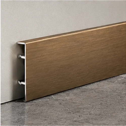 Aluminum Skirting Board 80mm Bronze Antique Style Restaurant Hotel Commercial WYRAX (2) Aluminum Skirting Board 80mm Bronze Antique Style Restaurant Hotel Commercial WYRAX