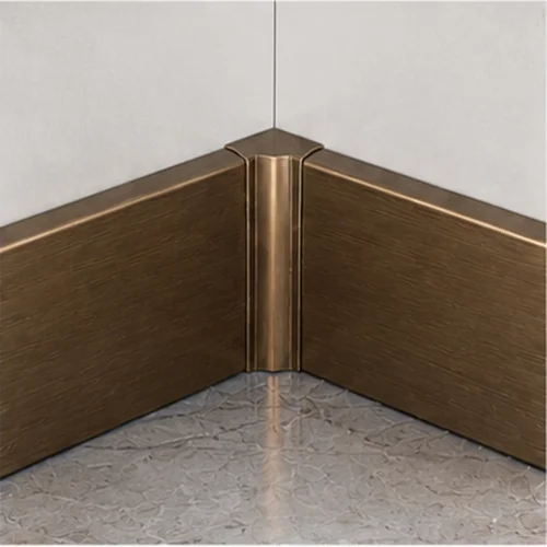 Aluminum Skirting Board 80mm Bronze Antique Style Restaurant Hotel Commercial WYRAX (4) Aluminum Skirting Board 80mm Bronze Antique Style Restaurant Hotel Commercial WYRAX