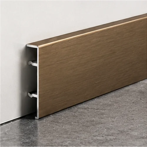 Aluminum Skirting Board 80mm Bronze Antique Style Restaurant Hotel Commercial WYRAX (6) Aluminum Skirting Board 80mm Bronze Antique Style Restaurant Hotel Commercial WYRAX