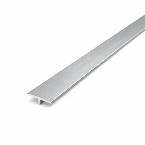 Aluminum T-Molding Transition Strip Silver 6mm Floor to Floor Commercial Project WYRAX (1) Aluminum T-Molding Transition Strip Silver 6mm Floor to Floor Commercial Project WYRAX