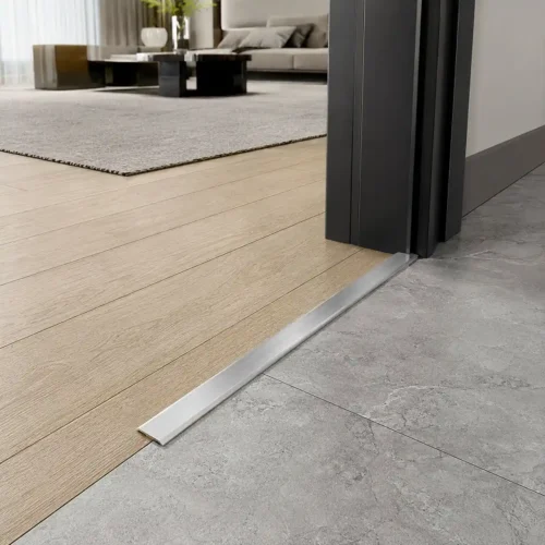 Aluminum T-Molding Transition Strip Silver 6mm Floor to Floor Commercial Project WYRAX (4) Aluminum T-Molding Transition Strip Silver 6mm Floor to Floor Commercial Project WYRAX