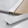 Aluminum T-Molding Transition Strip Silver 6mm Floor to Floor Commercial Project WYRAX (8) Aluminum T-Molding Transition Strip Silver 6mm Floor to Floor Commercial Project WYRAX