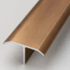 Aluminum T-Profile Bronze Floor Wall Panel Transition Trim Commercial WYRAX (2) Aluminum T-Profile Bronze Floor Wall Panel Transition Trim Commercial WYRAX