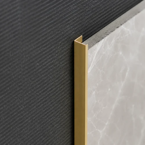 Aluminum U-Channel Champagne Gold Premium Interior Edge Trim Commercial WYRAX (5) Aluminum U-Channel Champagne Gold Premium Interior Edge Trim Commercial WYRAX