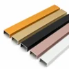 Aluminum U-Channel Champagne Gold Premium Interior Edge Trim Commercial WYRAX (9) Aluminum U-Channel Champagne Gold Premium Interior Edge Trim Commercial WYRAX