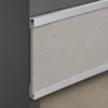 Aluminum U-Channel Silver Wall Panel Top Bottom Edge Trim Commercial Project WYRAX (5) Aluminum U-Channel Silver Wall Panel Top Bottom Edge Trim Commercial Project WYRAX