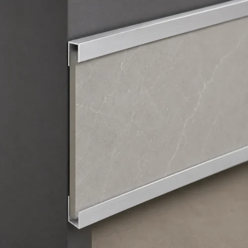 Aluminum U-Channel Silver Wall Panel Top Bottom Edge Trim Commercial Project WYRAX (5) Aluminum U-Channel Silver Wall Panel Top Bottom Edge Trim Commercial Project WYRAX