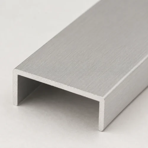 Aluminum U-Channel Silver Wall Panel Top Bottom Edge Trim Commercial Project WYRAX (6) Aluminum U-Channel Silver Wall Panel Top Bottom Edge Trim Commercial Project WYRAX