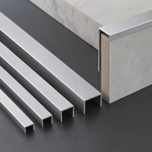 Aluminum U-Channel Silver Wall Panel Top Bottom Edge Trim Commercial Project WYRAX (7) Aluminum U-Channel Silver Wall Panel Top Bottom Edge Trim Commercial Project WYRAX