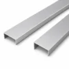 Aluminum U-Channel Silver Wall Panel Top Bottom Edge Trim Commercial Project WYRAX (9) Aluminum U-Channel Silver Wall Panel Top Bottom Edge Trim Commercial Project WYRAX
