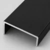 Aluminum U-Profile Matte Black WPC Wall Panel Edge Finishing Commercial WYRAX (5) Aluminum U-Profile Matte Black WPC Wall Panel Edge Finishing Commercial WYRAX