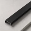 Aluminum U-Profile Matte Black WPC Wall Panel Edge Finishing Commercial WYRAX (6) Aluminum U-Profile Matte Black WPC Wall Panel Edge Finishing Commercial WYRAX