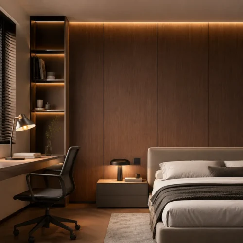 Bamboo Charcoal Wood Veneer Wall Panel 1220x2440mm Wood Grain Hotel Office Interior WYRAX_4 Bamboo Charcoal Wood Veneer Wall Panel 1220x2440mm Wood Grain Hotel Office Interior WYRAX