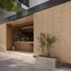 Flexible Stone Wall Cladding Rough Fabric Texture Beige Commercial Storefront Cafe Project WYRAX-2 Flexible Stone Wall Cladding Rough Fabric Texture Beige Commercial Storefront Cafe Project WYRAX