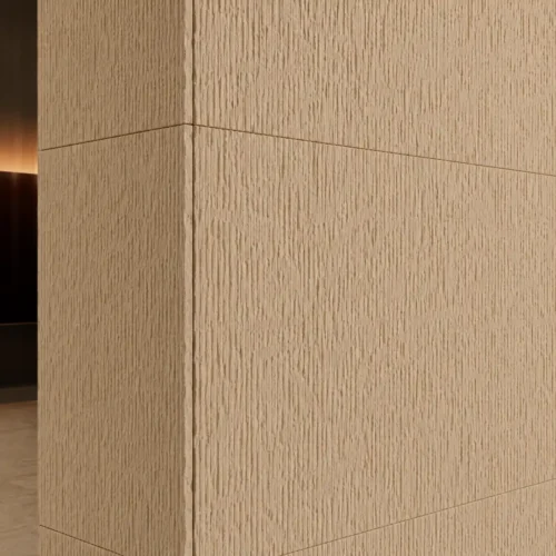 Flexible Stone Wall Cladding Rough Fabric Texture Beige Commercial Storefront Cafe Project WYRAX-5 Flexible Stone Wall Cladding Rough Fabric Texture Beige Commercial Storefront Cafe Project WYRAX