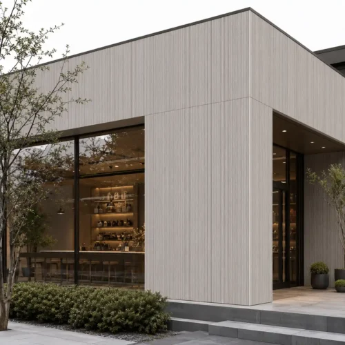 MCM New Linear Stone Wall Panel Large Format Bendable Exterior Facade Commercial Building WYRAX-2 MCM New Linear Stone Wall Panel Large Format Bendable Exterior Facade Commercial Building WYRAX