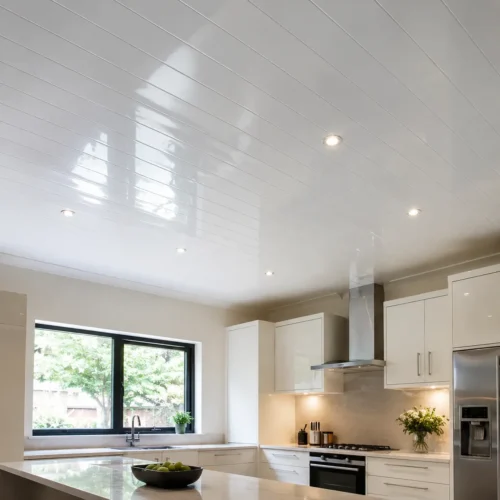 PVC High-Gloss White Ceiling Panel Restaurant Chain Commercial Project WYRAX (7) PVC High-Gloss White Ceiling Panel Restaurant Chain Commercial Project WYRAX