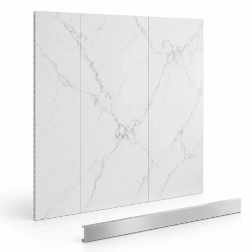PVC Marble Wall Panel + Aluminum Skirting Board Complete Finishing System Hotel Commercial WYRAX_1 PVC Marble Wall Panel + Aluminum Skirting Board Complete Finishing System Hotel Commercial WYRAX