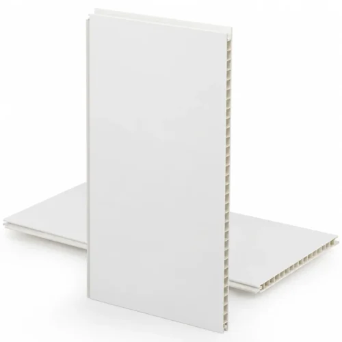 PVC Matte White Ceiling Panel Waterproof Minimalist Bathroom Commercial Use WYRAX