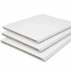 PVC Matte White Ceiling Panel Waterproof Minimalist Bathroom Commercial Use WYRAX