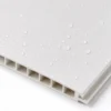 PVC Matte White Ceiling Panel Waterproof Minimalist Bathroom Commercial Use WYRAX