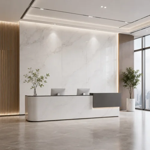 PVC UV Wall Panel White Jade Marble Easy Clean Office Commercial Interior WYRAX_6 PVC UV Wall Panel White Jade Marble Easy Clean Office Commercial Interior WYRAX