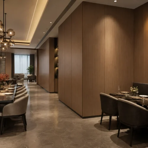 PVC UV Wall Panel Wood Grain Finish Decorative Restaurant Hotel Commercial Interior WYRAX_2 PVC UV Wall Panel Wood Grain Finish Decorative Restaurant Hotel Commercial Interior WYRAX