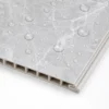 PVC Waterproof Ceiling Marble Grey Pattern 600×300mm Commercial Bathroom Hotel WYRAX