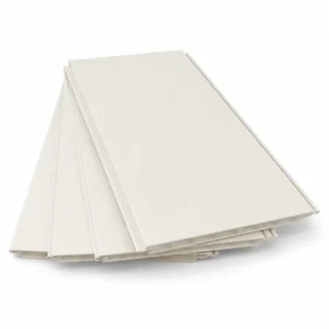 PVC Waterproof Ceiling Tile, Cream White 300x600mm | Wyrax