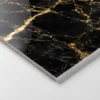 UV Marble Wall Panel Grey Stone Texture High Gloss Hotel Lobby Commercial Interior WYRAX_6 PVC UV Marble Wall Panel Black Gold Marble Pattern Premium Hotel Restaurant Commercial WYRAX