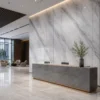 UV Marble Wall Panel Grey White Vein Scratch Resistant Commercial Engineering Project WYRAX_2 UV Marble Wall Panel Grey White Vein Scratch Resistant Commercial Engineering Project WYRAX
