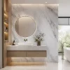 UV Marble Wall Panel Grey White Vein Scratch Resistant Commercial Engineering Project WYRAX_3 UV Marble Wall Panel Grey White Vein Scratch Resistant Commercial Engineering Project WYRAX