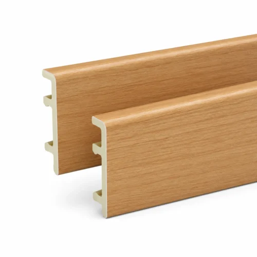 WPC Baseboard 60mm Light Oak Wood Grain Waterproof Hotel Commercial Interior WYRAX-1 WPC Baseboard 60mm Light Oak Wood Grain Waterproof Hotel Commercial Interior WYRAX