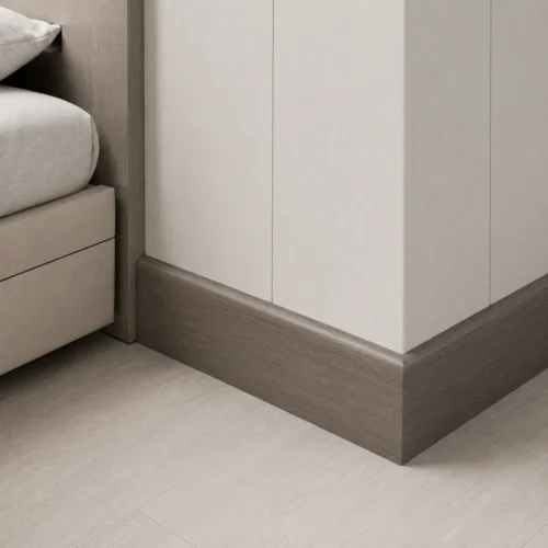 WPC Baseboard 80mm Ash Wood Grain Modern Commercial Interior Waterproof WYRAX-3 WPC Baseboard 80mm Ash Wood Grain Modern Commercial Interior Waterproof WYRAX