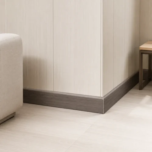 WPC Baseboard 80mm Ash Wood Grain Modern Commercial Interior Waterproof WYRAX-4 WPC Baseboard 80mm Ash Wood Grain Modern Commercial Interior Waterproof WYRAX