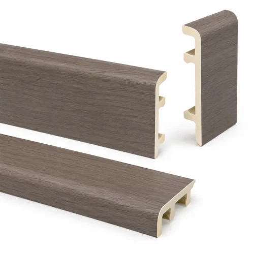 WPC Baseboard 80mm Ash Wood Grain Modern Commercial Interior Waterproof WYRAX-6 WPC Baseboard 80mm Ash Wood Grain Modern Commercial Interior Waterproof WYRAX