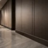 WPC Baseboard 80mm Dark Brown Wood Grain Restaurant Hotel Commercial Interior WYRAX-2 WPC Baseboard 80mm Dark Brown Wood Grain Restaurant Hotel Commercial Interior WYRAX