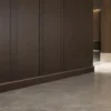 WPC Baseboard 80mm Dark Brown Wood Grain Restaurant Hotel Commercial Interior WYRAX-3 WPC Baseboard 80mm Dark Brown Wood Grain Restaurant Hotel Commercial Interior WYRAX