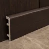 WPC Baseboard 80mm Dark Brown Wood Grain Restaurant Hotel Commercial Interior WYRAX-4 WPC Baseboard 80mm Dark Brown Wood Grain Restaurant Hotel Commercial Interior WYRAX